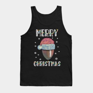 Santa Rugby - Merry Christmas Tank Top